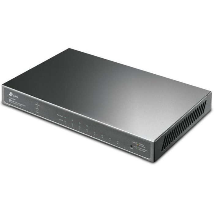 TP-Link TL-SG2008P Switch JetStream de 8 Puertos Gigabit con 4 Puertos PoE+